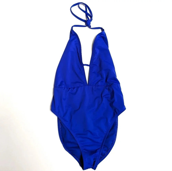 Bikini Lab Scrunch Bottom One-Piece Swimsuit Medium M - Picture 3 of 6